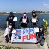 PADIダイビングインストラクター試験2022年3月沖縄：合格した皆さん