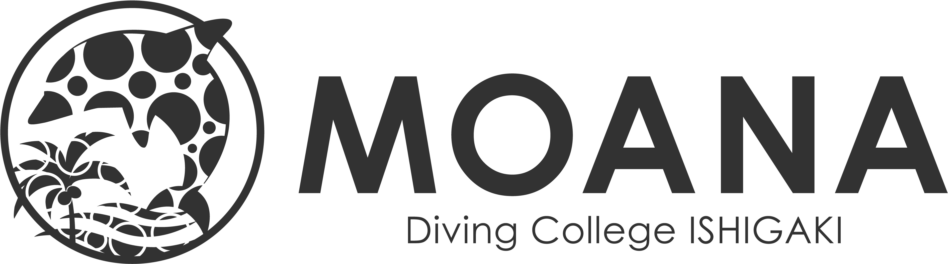 モアナ ダイビングカレッジ石垣島のロゴ