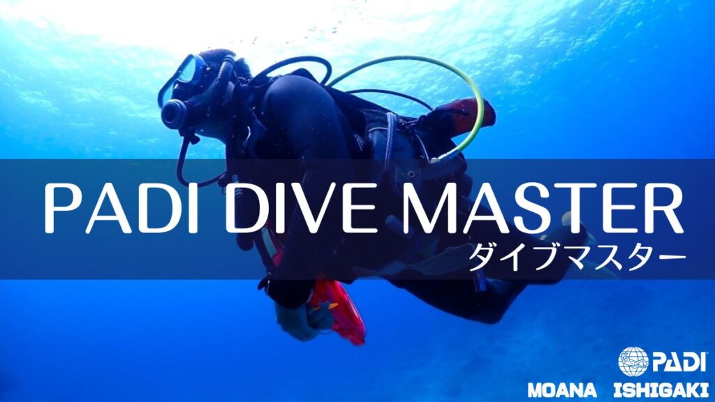 PADIダイブマスターコース石垣島