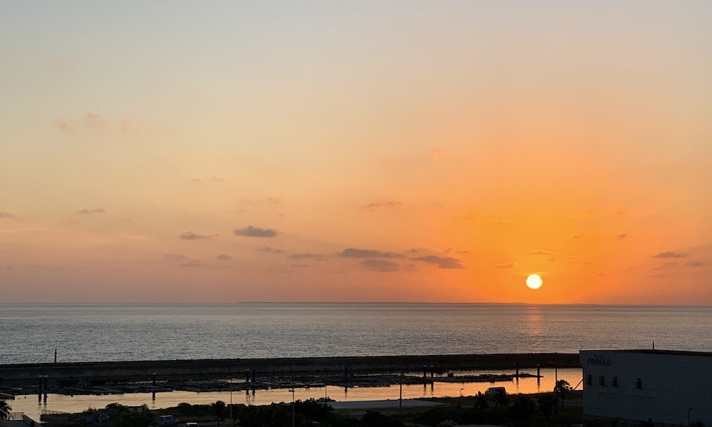 石垣島の夕陽