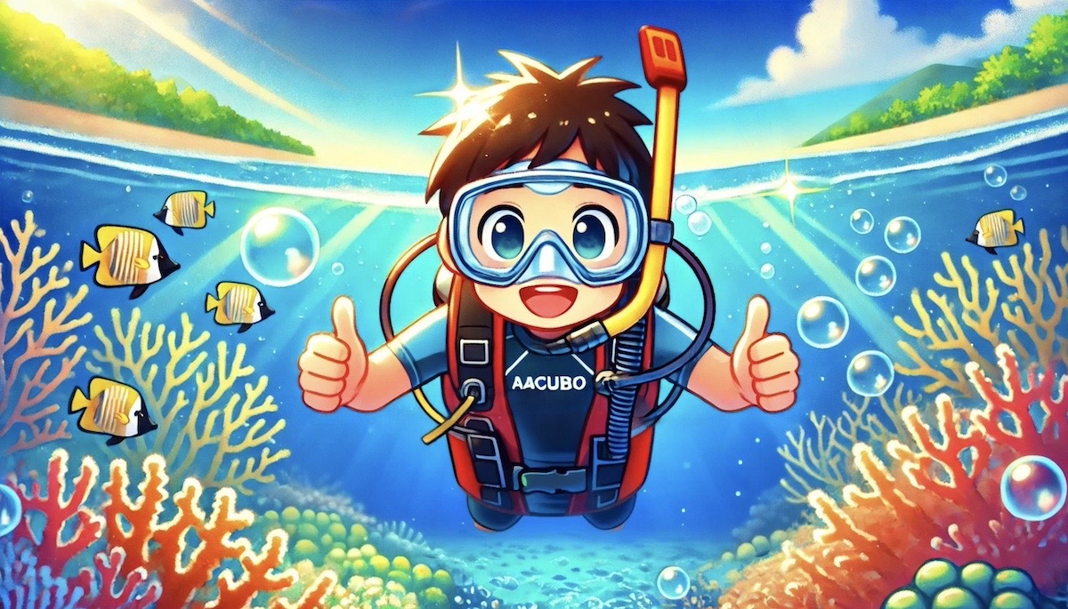 中性浮力を簡単にマスターする3つのコツ!初心者必見!