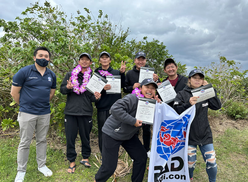 PADIダイビングインストラクター試験合格！【2022年12月】