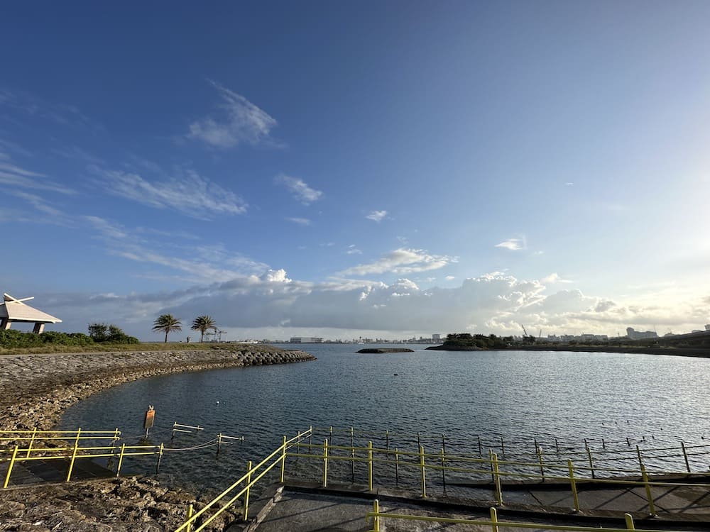 PADIインストラクター試験(IE)合格!【2023年3月那覇うみそら公園】試験会場