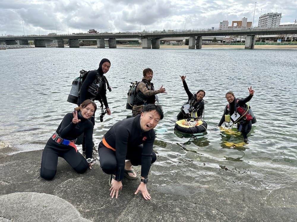 PADIインストラクター試験(IE)合格!【2023年3月那覇うみそら公園】試験前の様子